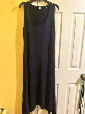 Margaret O'Leary Navy Knit Dress